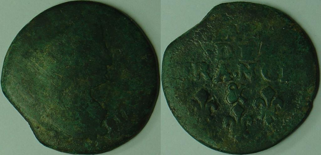 Liard de France Louis XIV 198-3a2ba91